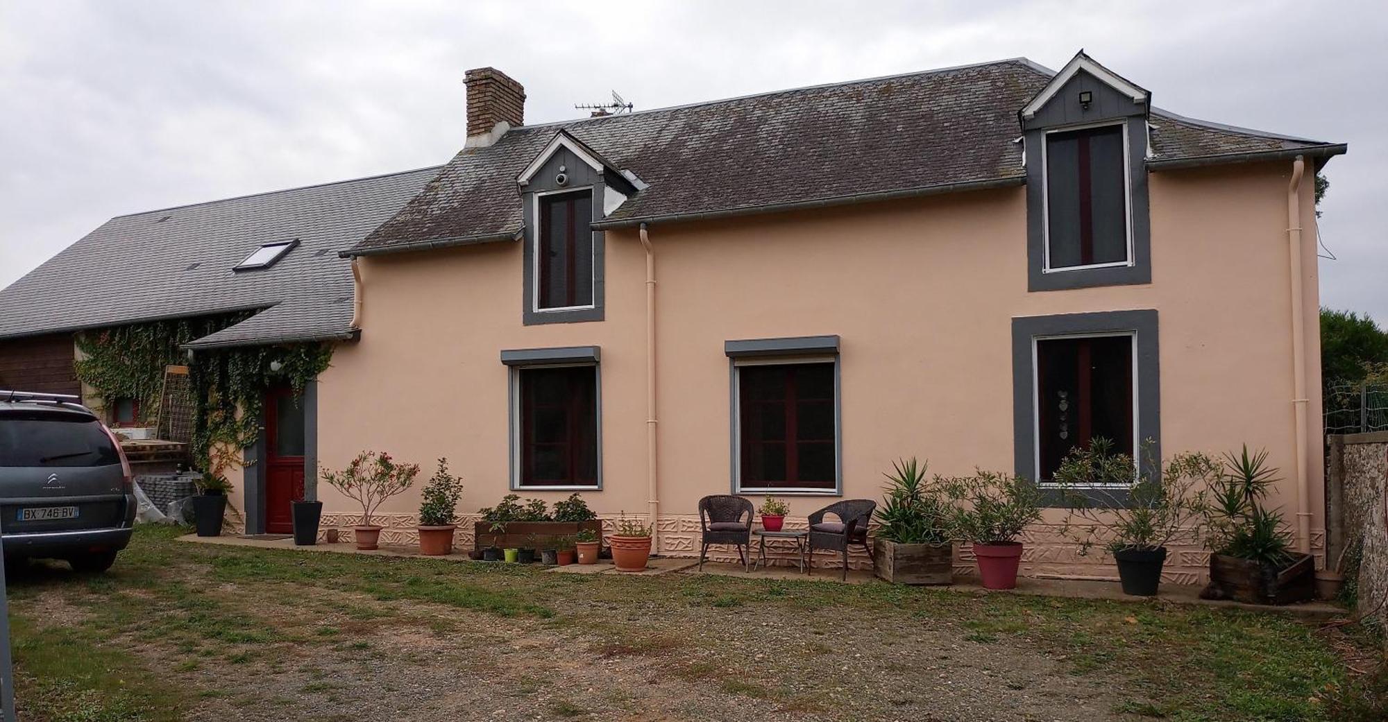 Ferienwohnung La Longere Epineu-le-Chevreuil Exterior foto